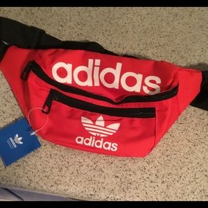 Adidas Red Fanny pack/ waist bag